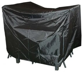 Doppler Ochranný obal na stôl 180 x 100 cm + 4 stohovacie, polohovacích kresiel