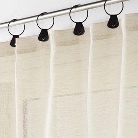 Béžová voálová záclona 140x240 cm Linka – douceur d'intérieur