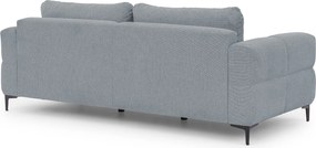 POHOVKA FLEUR 3 MIESTNÁ ŠEDÁ 217 cm