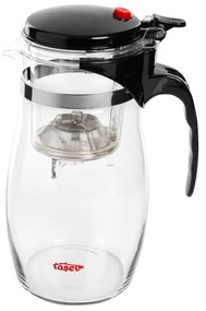 Sklenená kanvica so sitkom Bambum Vogue, 900 ml
