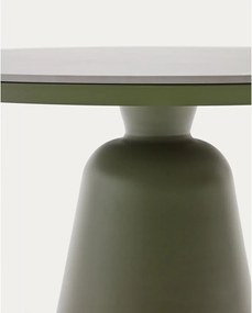 Okrúhly záhradný jedálenský stôl s keramickou doskou ø 120 cm Tudons – Kave Home