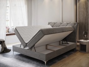 MANŽELSKÁ POSTEĽ ANABEL 180X200 ASTON 11 KRYŠTÁLIKY