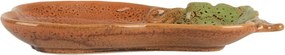 Dekoračný keramický tanierik v tvare tekvice Retro Uniq - 17*10*2 cm