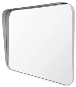 Zrkadlo SAT 80x60 cm biela SATZEVO6080BI