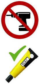 Držiak na kuchynské utierky PARGO strieborný