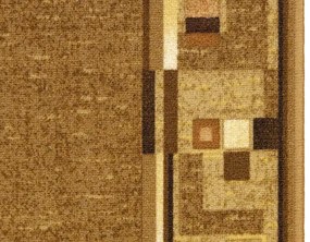 Koberce Breno Behúň BOMBAY 33, šíře role 80 cm, hnedá, viacfarebná