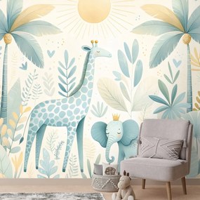 Tapeta roztomilé zvieratká v džungli