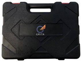 Aku záhradné nožnice Grita HT-6600-1 + 2x batéria 21 V + 2 uťahovacie kľúče + praktický kufor