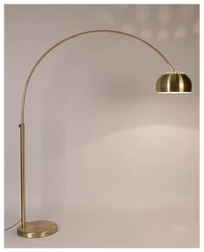 Stojacia lampa v mosadznej farbe Zuiver Bow