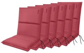 Doppler CITY 4416 nízky - set 6 ks - podušky na kreslá a stoličky