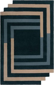 XXXLutz VLNENÝ KOBEREC, 150/240 cm modrá Flair Rugs - Online Only bytové doplnky - 003165012803