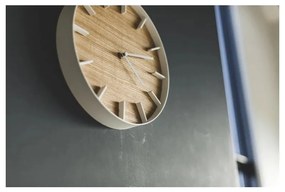 Nástenné hodiny YAMAZAKI RIn Claro, ⌀ 27 cm