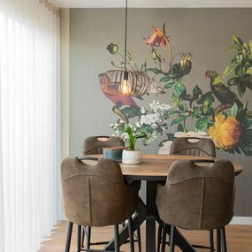 Dizajnové závesné svietidlo čierne - Johanna