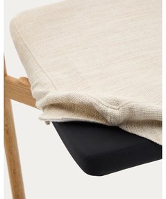 Béžová/v prírodnej farbe jedálenské stoličky Timons – Kave Home