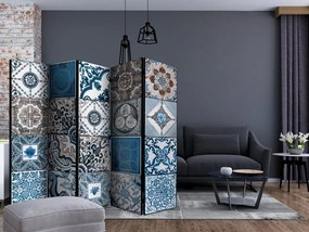 Artgeist Paraván - Blue Arabesque [Room Dividers]