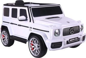LEAN CARS Elektrické autíčko Mercedes G63 S306-1 biele