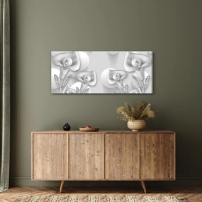 Obraz - Kvetinový dizajn (120x50 cm)