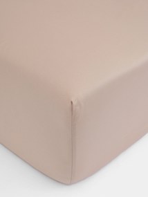 Saténová plachta Diana 220 × 200 cm - cappuccino