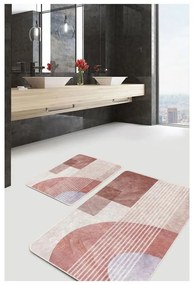 Zamatové kúpeľňové predložky v súprave 2 ks 60x100 cm – Mila Home