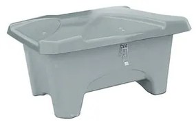 Vonkajší úložný box, 1110x750x745 mm, 280 L, šedá