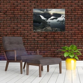 Obraz - Nórske pohorie (70x50 cm)