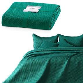 Prehoz na posteľ Carmen zelený