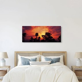 Obraz západu slnka (120x50 cm)