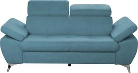 Dvojsedák Gisele, modrá látka