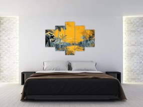 Obraz - Slon v prírode (150x105 cm)