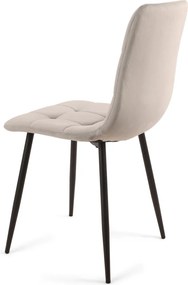 Jedálenská stolička Harry, svetlo šedá látka