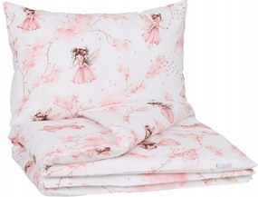 Detské bavlnené obliečky do postieľky 120x90 cm BABYMAM PREMIUM - Lesné víly