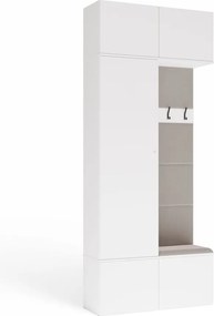 Předsíňová stěna Haga 1Sz1W 100 cm bílá