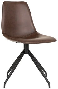 Hnedé jedálenské stoličky v súprave 2 ks Monaco – House Nordic