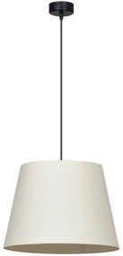 Závesné svietidlo Milano, 1x textilné tienidlo (výber zo 6 farieb), (výber zo 4 farieb konštrukcie), c