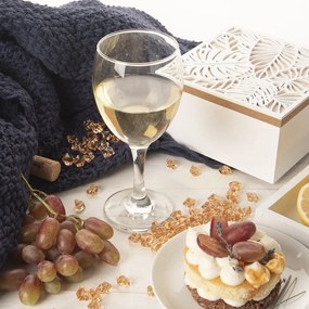 Poháre na víno v súprave 6 ks 340 ml Empire - Orion