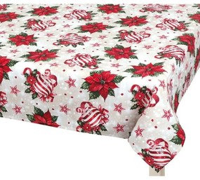 Bellatex Obrus ​​Vianočné ozdoby Cezmína, 120 x 140 cm, 120 x 140 cm