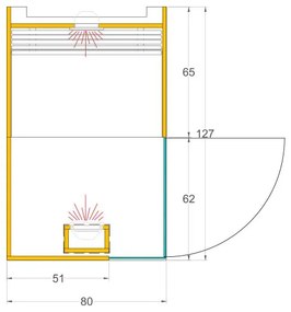 Infrasauna Thera-Med VARIO 1 pre 1 osobu s exkluzívnym dizajnom