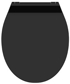 Schütte WC doska Slim (čierna)  (100285013)