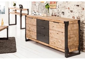 Komoda 36771 180cm Drevo Acacia  - Komfort-nábytok