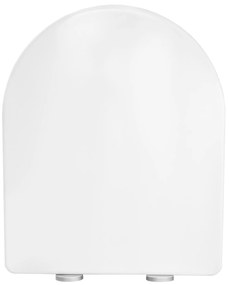 Gamma Sewilla D4, WC sedadlo 420x345mm, SoftClose, biela lesklá, GMA-D4