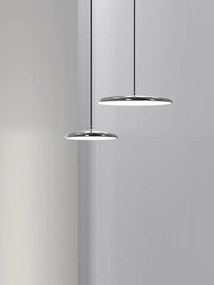 NORDLUX ARTIST LED kuchynské svetlo, 14 W, teplá biela, 25 cm, sivé