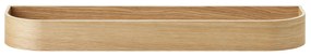 Audo Copenhagen Víceúčelová drevená polica Epoch Shelf Oak 79 cm