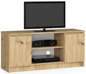 Stolík pod TV RTV 120 2D 1P dub artisan