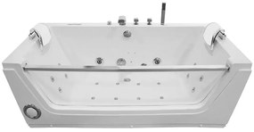 M-SPA - Kúpeľňová vaňa s hydromasážou 175 x 85 x 60 cm