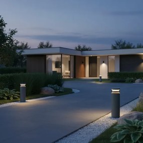 Ideal Lux - LED Vonkajšia lampa BOEING LED/14W/230V 40 cm IP65 antracit