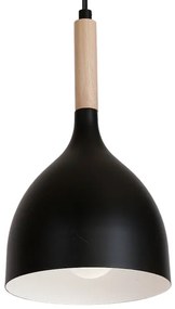 Luster na lanku NOAK WOOD 4xE27/60W/230V