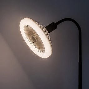 Rabalux 74031 - LED stojacia lampa s ventilátorom 1xE27/16W/230V
