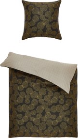 XXXLutz OBOJSTRANNÁ POSTEĽNÁ BIELIZEŇ, satén, čierna, zlatá, béžová, 135/200 cm Esprit - Online Only bytové doplnky - 003021110501