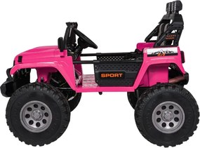 Elektrické autíčko Extreme Sport 4x4 ružové