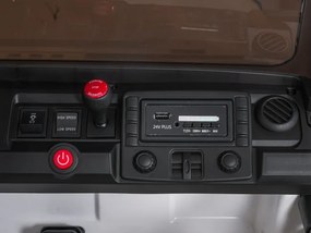 Elektrické autíčko Extreme Sport 4x4 biele